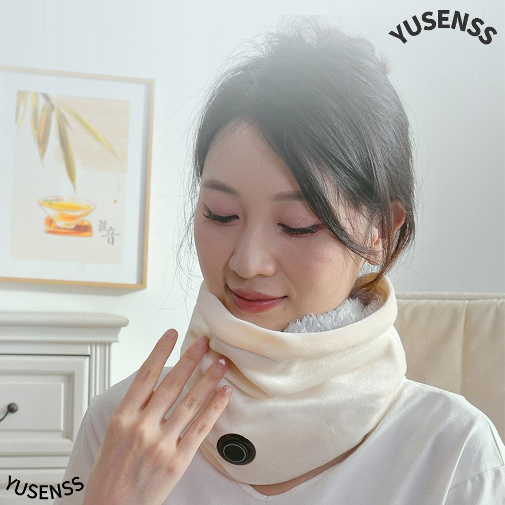 YUSEN ฤดูหนาวคออุ่น, USB เครื่องทําความร้อนแผ่นอุ่นผ้าพันคอ,คอห่อ USB ชาร์จคอแผ่นความร้อน