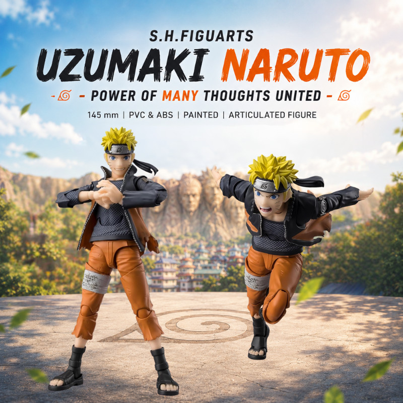 TAMASHII NATIONS S.H. Figuarts NARUTO: Dynamic Action Figures Collection