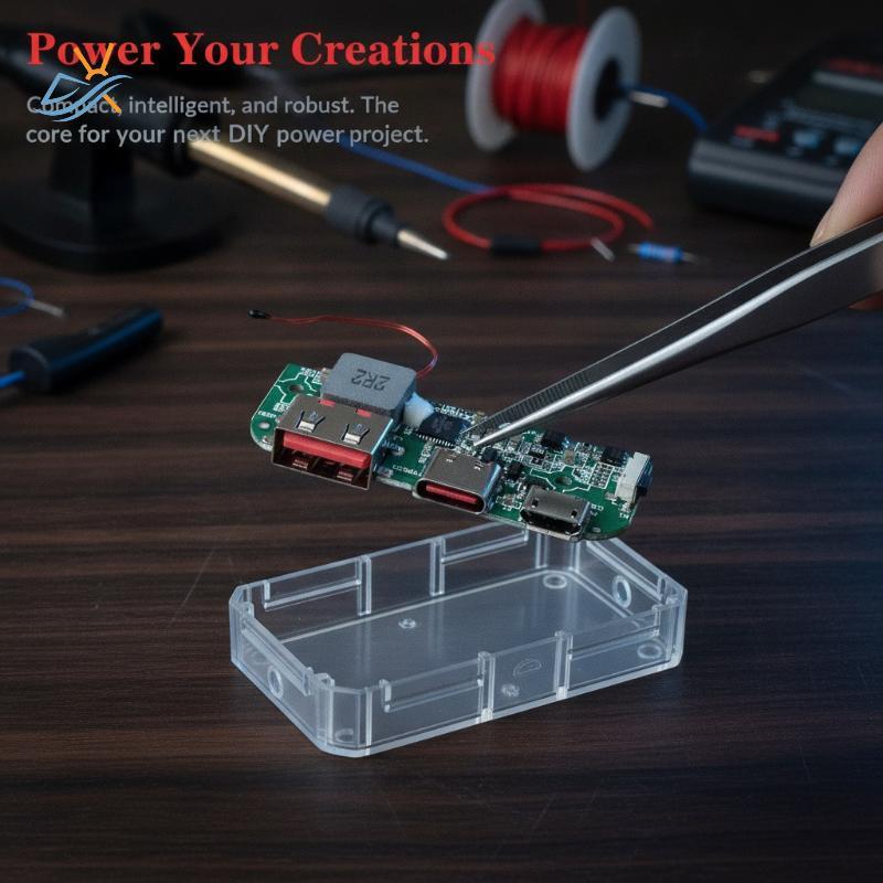 [Lightflow] 1/3Pcs S621 Charger Module 22.5W PD QC3.0 Bidirectional Fast Charging Ultra Thin Circuit