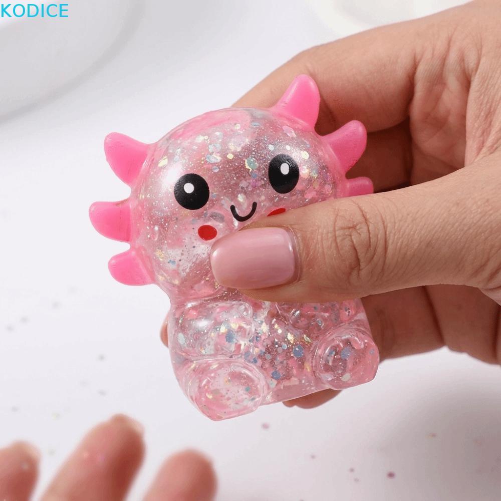 KODICE Maltose Fidgets ของเล่น, สนุกบีบ Slow-rebound Salamander Squishy ของเล่น, ของขวัญ Handmade คว