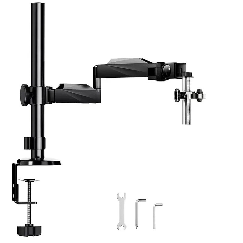 GMNB TOMLOV แขนยืดหยุ่นสําหรับกล้องจุลทรรศน์ดิจิตอลขาตั้ง Articulated Arm Clamp 360°ชั้นวางโฟกัสสากล