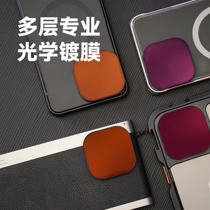 MKEX Fotorgear Universal เลนส์โทรศัพท์กรอง ND Filter ชุดสําหรับ iPhone 14 15 16 Pro Max