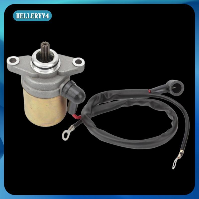 [hleryv4] มอเตอร์สตาร์ทเครื่องยนต์ทนทาน 2T สําหรับ QJ50 JOG90 สกู๊ตเตอร์ไฟฟ้า 50cc 90cc เปลี่ยนอะไหล
