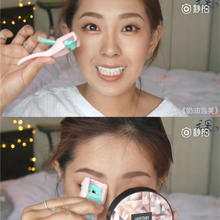 B Station Hairy Egg แนะนําผลิตภัณฑ์ในประเทศ Mary Ann Magic Speed Eyelash Curler 5 วินาที Curling โดย