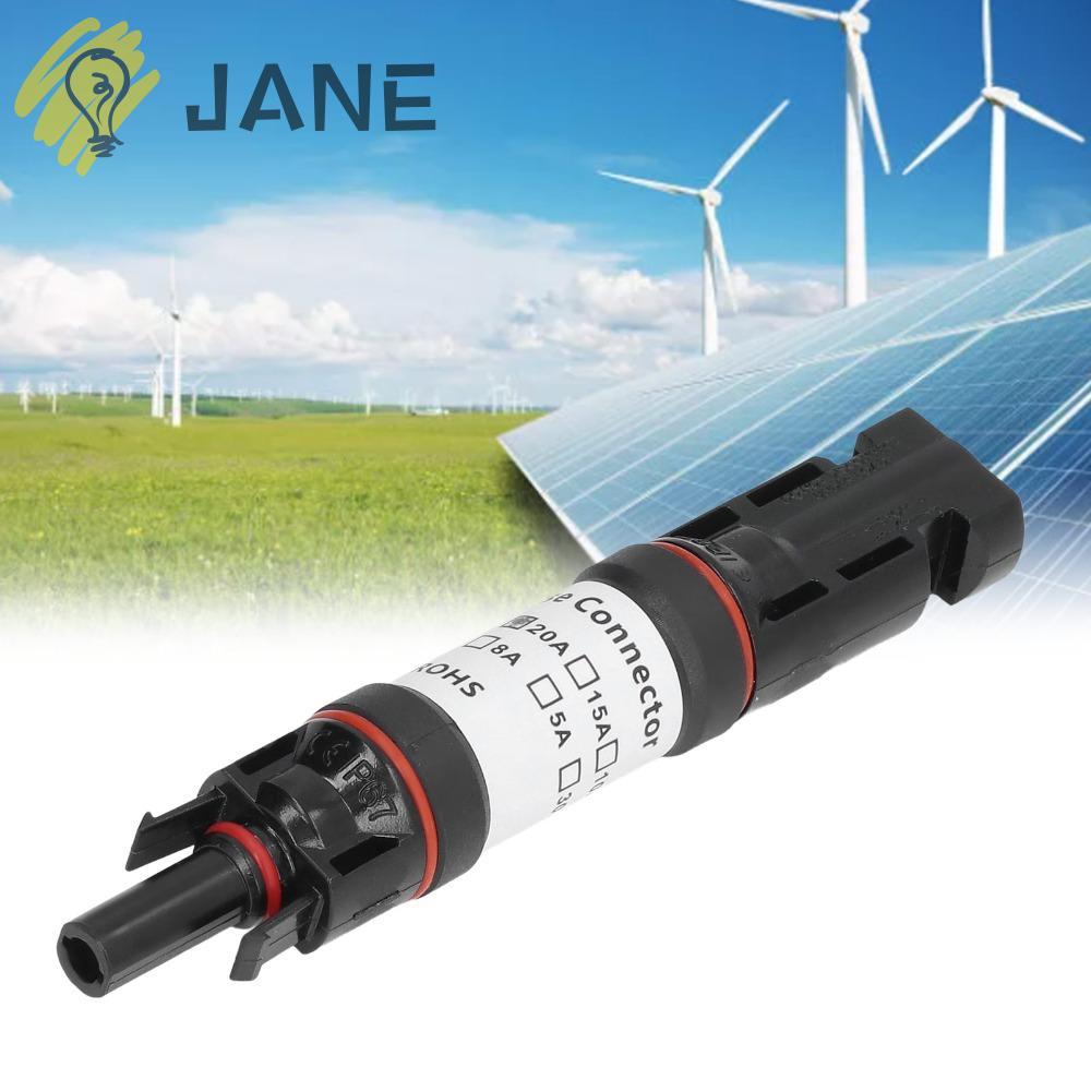 JANE Connectors, PPO ทองเหลืองระบบล็อคด้วยตนเอง PV Holder, ทนทาน DC 1000V PV แบบอินไลน์ DC ระบบไฟฟ้า