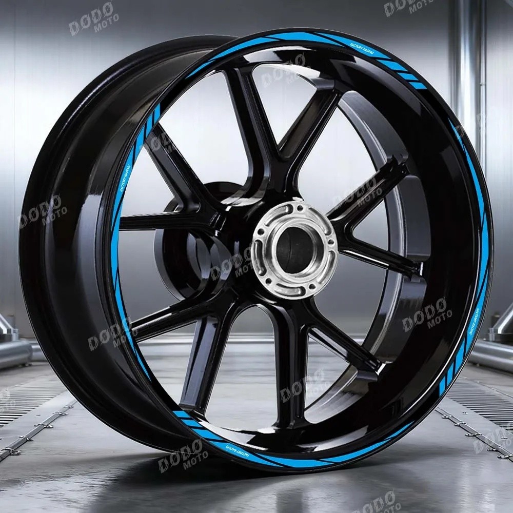 สําหรับ Vitpilen 801 401 250 701 125 Svartpilen FS 450 17inchs ยางสะท้อนแสงด้านในแหวน Stripe เทปรถจั