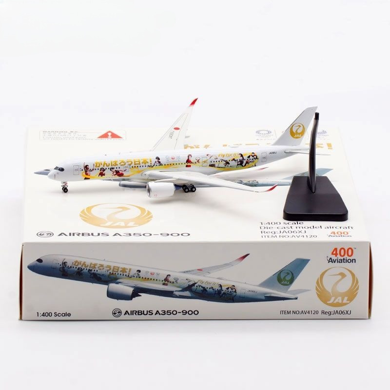 การบิน 1: 400 Japan Airlines A350-900 JA06XJ วัสดุโลหะผสมเครื่องบินรุ่น