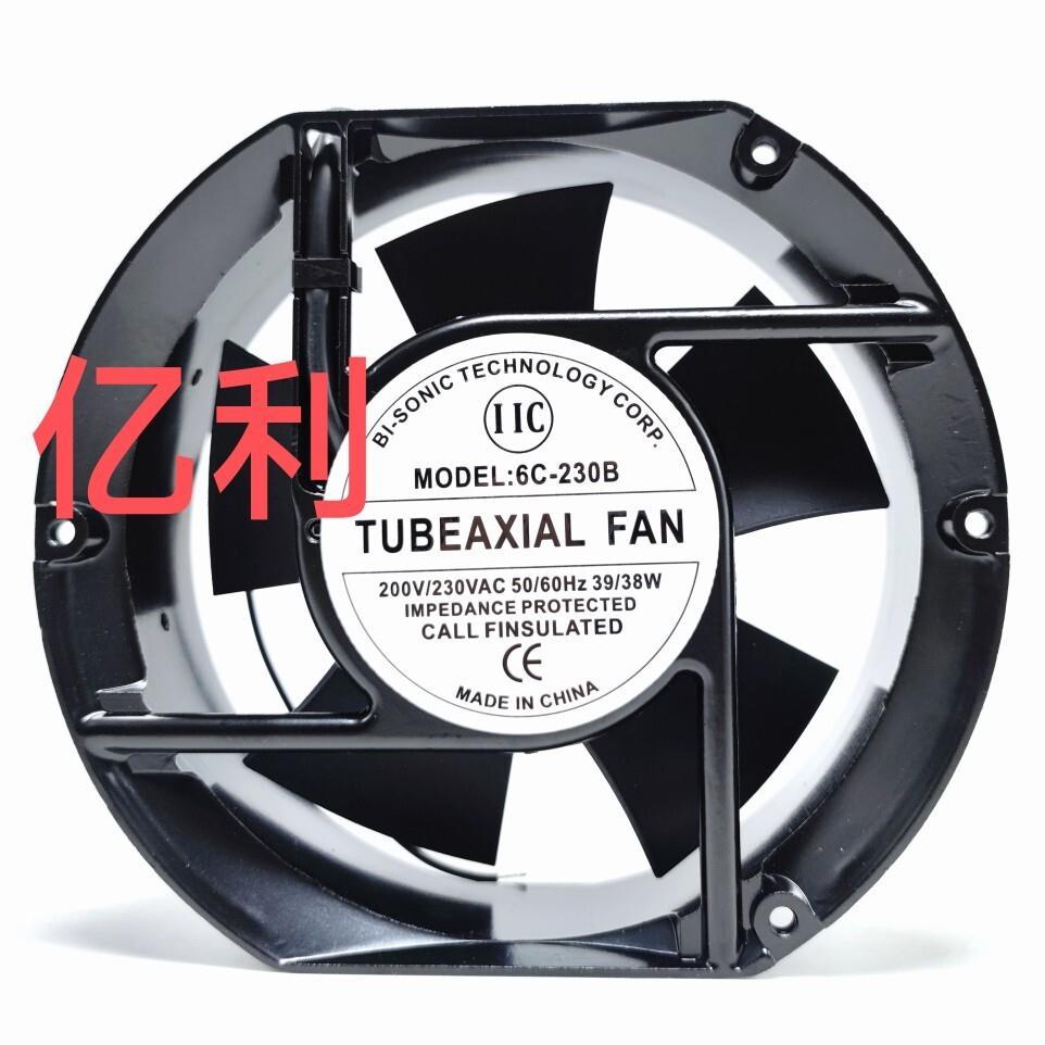 BI-SONIC Barry 6C-230B 200V/230V 17CM 17251 Axial Fan พัดลมระบายความร้อน