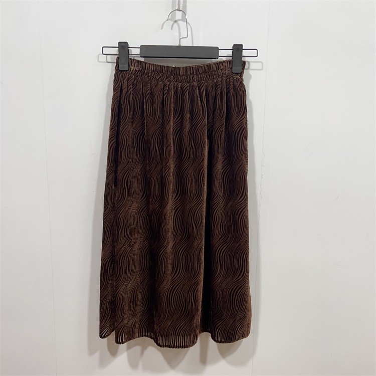 S-XL Size [Ink] สินค้าใหม่ของผู้หญิงกระโปรงสไตล์วรรณกรรม 19-3-092 SF4121