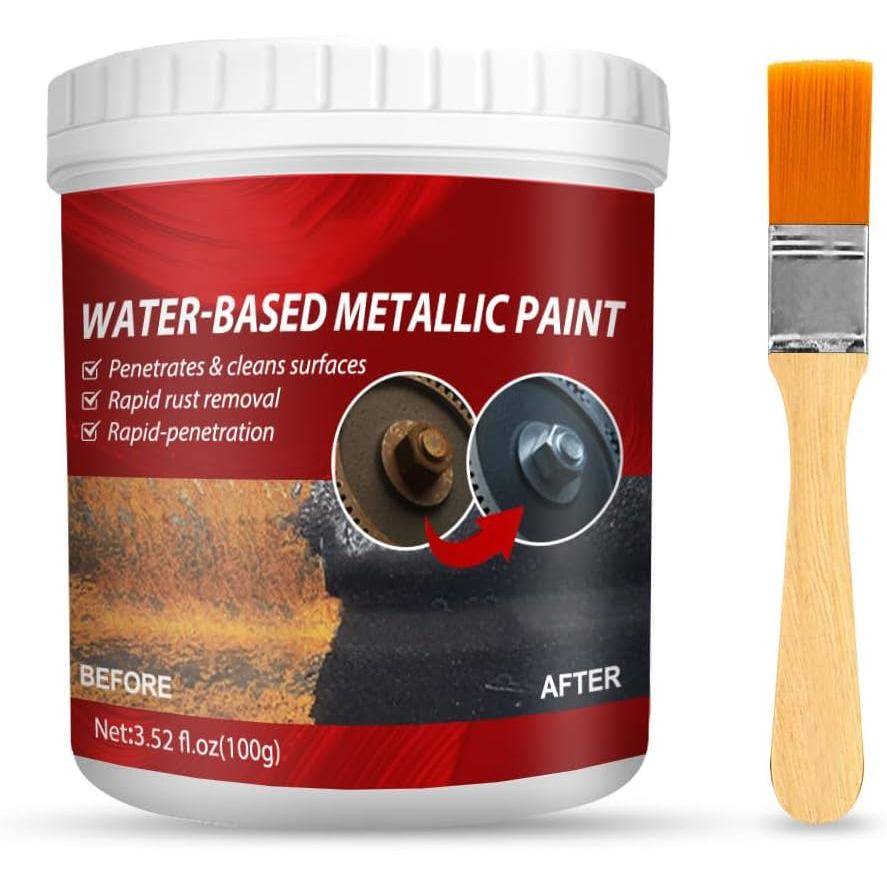 XIRUJNFD Rust Removal Converter สีโลหะ, 100G/300G Water-Based Metal Rust Remover Converter, รถ Anti-