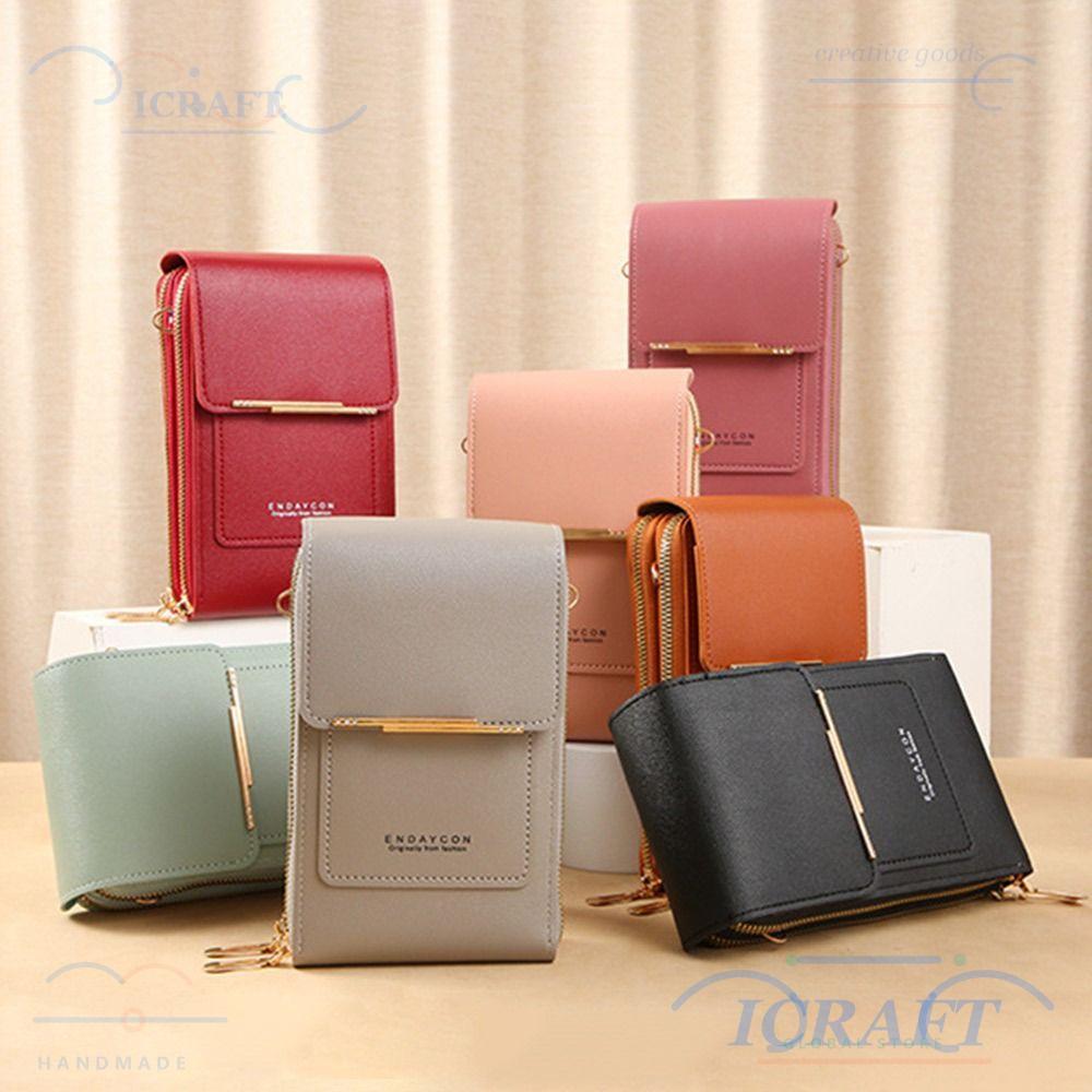CRAFT RFID กระเป๋ากันขโมยสมาร์ทโฟน RFID กระเป๋าถือผู้หญิง