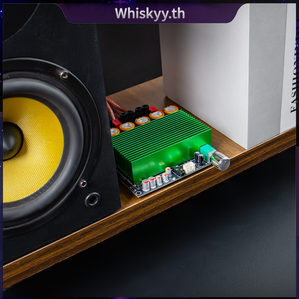 [whiskyy.th] YS-6002 1200W Power Amplifier Audio Board TPA3255 Class D Digital Amplifiers Chip Dual 