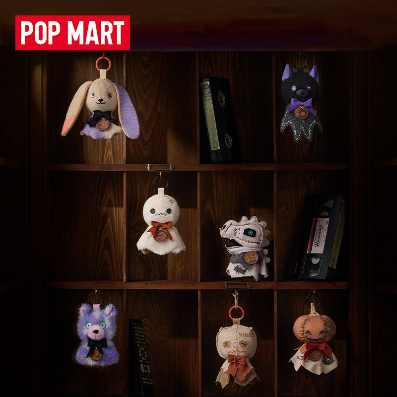 POPMART HIRONO After Dark series จี้ฮาโลวีนกล่องตาบอดของขวัญ 3LN8