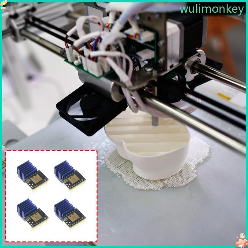 WU Quiet 2209 2208 ATD5833 Stepper Motor Driver Module สําหรับเครื่องพิมพ์ 3D การออกแบบระบายความร้อน