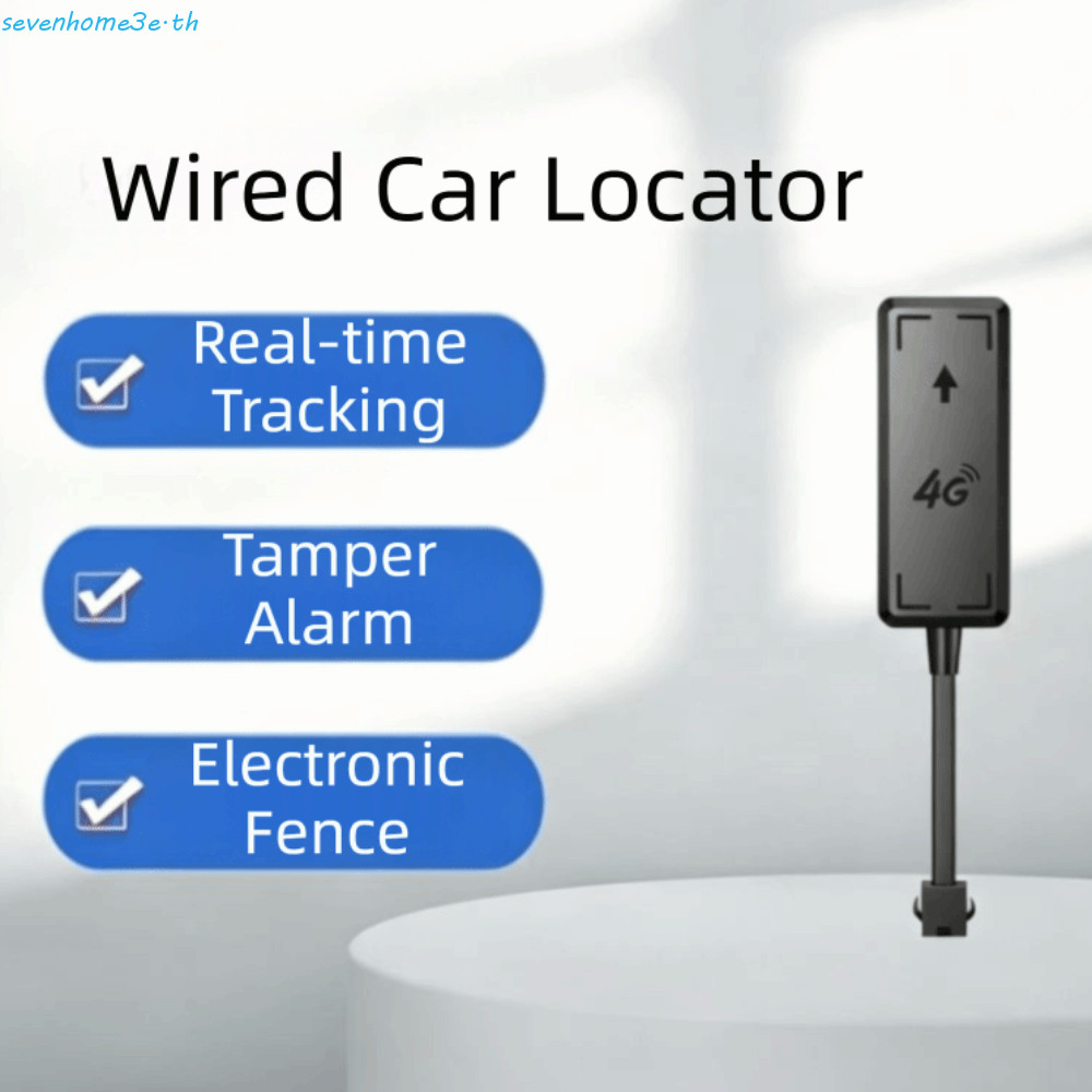 SEVENHOME3E Car Tracker, Double-System Real-Time Tracking Car Anti-Theft Tracker, Vehicle Security 4