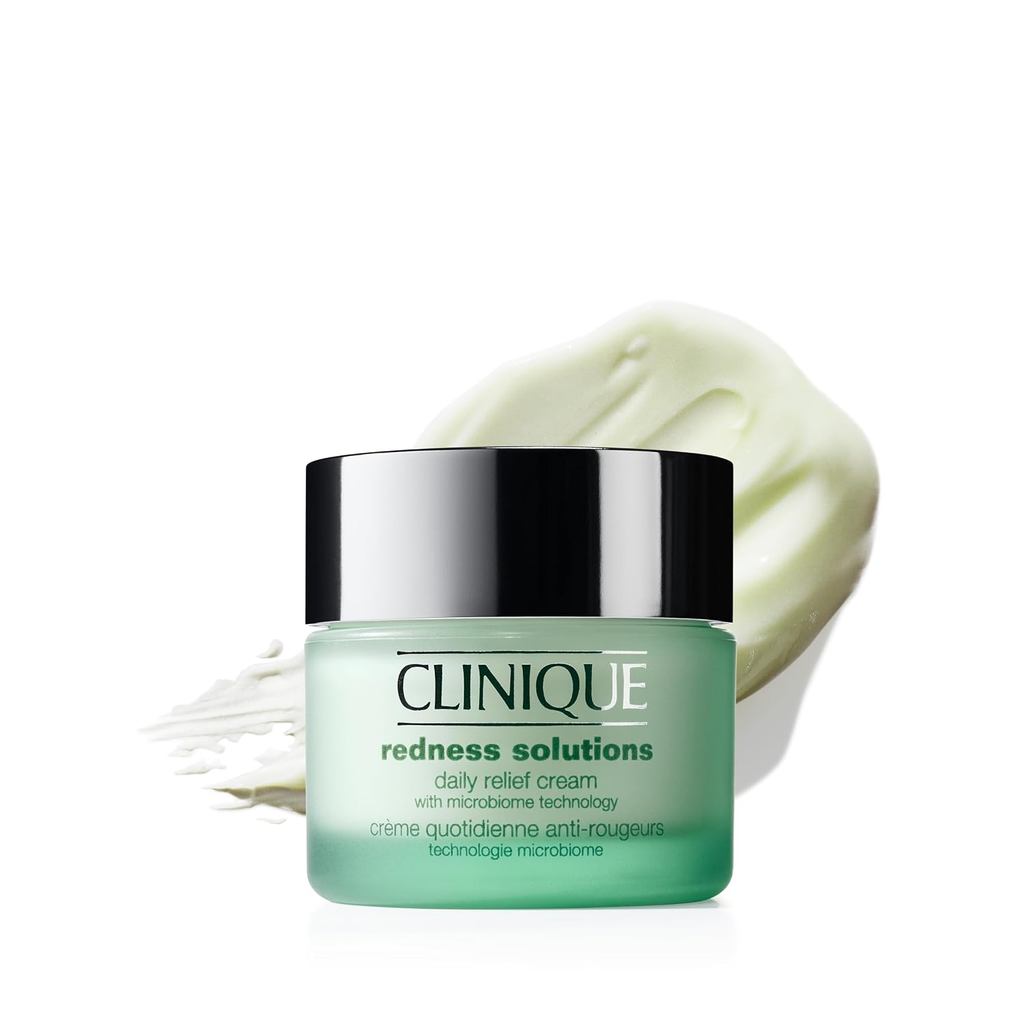 Clinique Redness Solutions Daily Relief Cream พร้อมเทคโนโลยี Microbiome, 1.7 Fl Oz A9RI