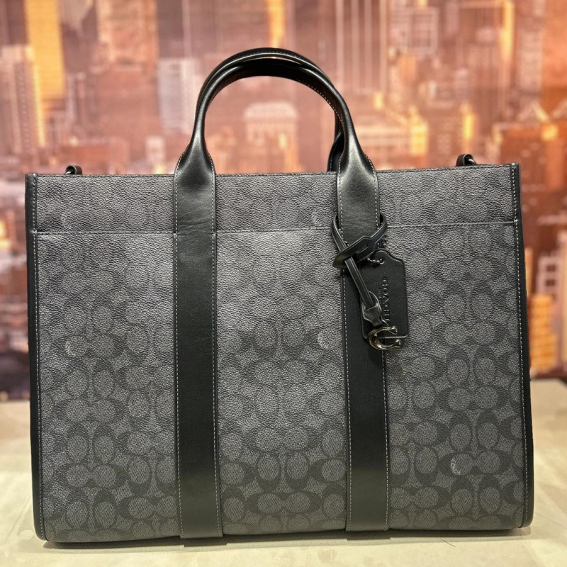 Wesley Tote Bag Shoulder Bag CY771 Crossbody Bag กระเป๋าสะพายข้าง กระเป๋าช้อปปิ้ง Y66CO7A8CH