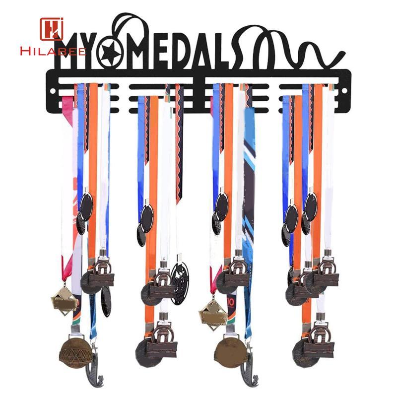 [UsusexaMY] Medal Hanger Medal Storage Rack Organizer ติดผนัง Fame Medal Race Medal Awards Trophy Ru