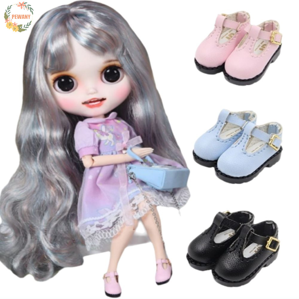 PEWANY OB22 OB24 รองเท้า, ห้าสีเล่นสําหรับ Blyth ตุ๊กตารองเท้า, ของเล่นเด็ก Handmade น่ารักชุดรองเท้