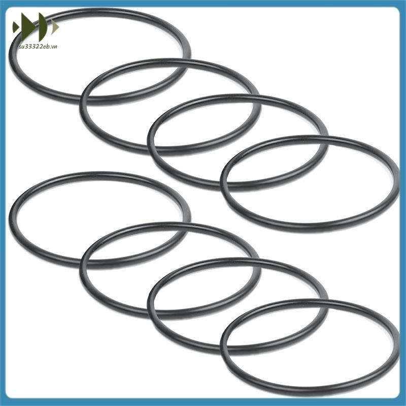 O-Rings 8-Pack Replacement สําหรับสระว่ายน้ํา Chlorinator ฝาปิด CL200/CL220-CLX200K