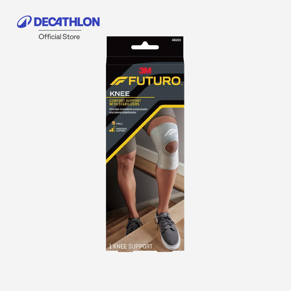 Decathlon FUTURO Comfort Knee Support Stabilizers อุปกรณ์พยุงหัวเข่า ชนิดเสริมแกนด้านข้าง
