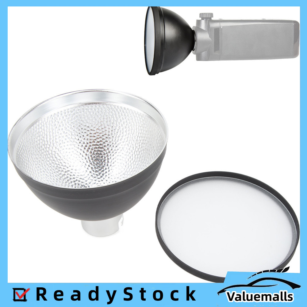 valuemalls-th แผ่นกระจายแสงสะท้อนแบบมาตรฐานสำหรับ 4.7 นิ้ว 12 ซม. ADS2 AD200