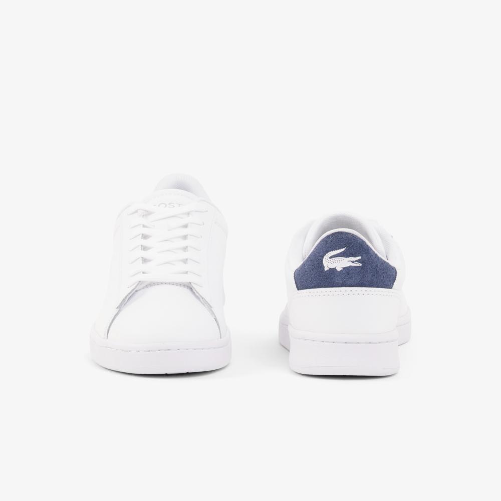 LACOSTE حذاء رجالي Carnaby Set جلد — أبيض — صورة 5