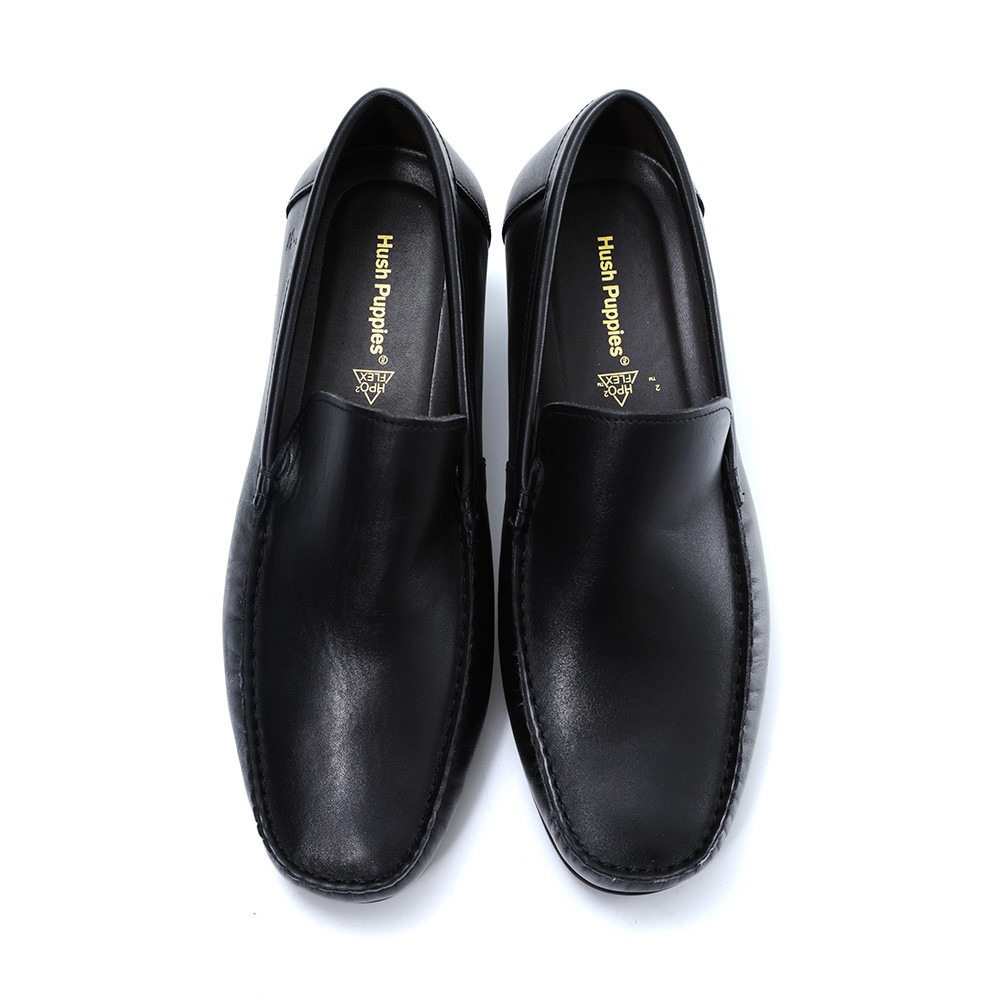 Hush Puppies حذاء رجالي رسمي جلد طبيعي — أسود — صورة 3