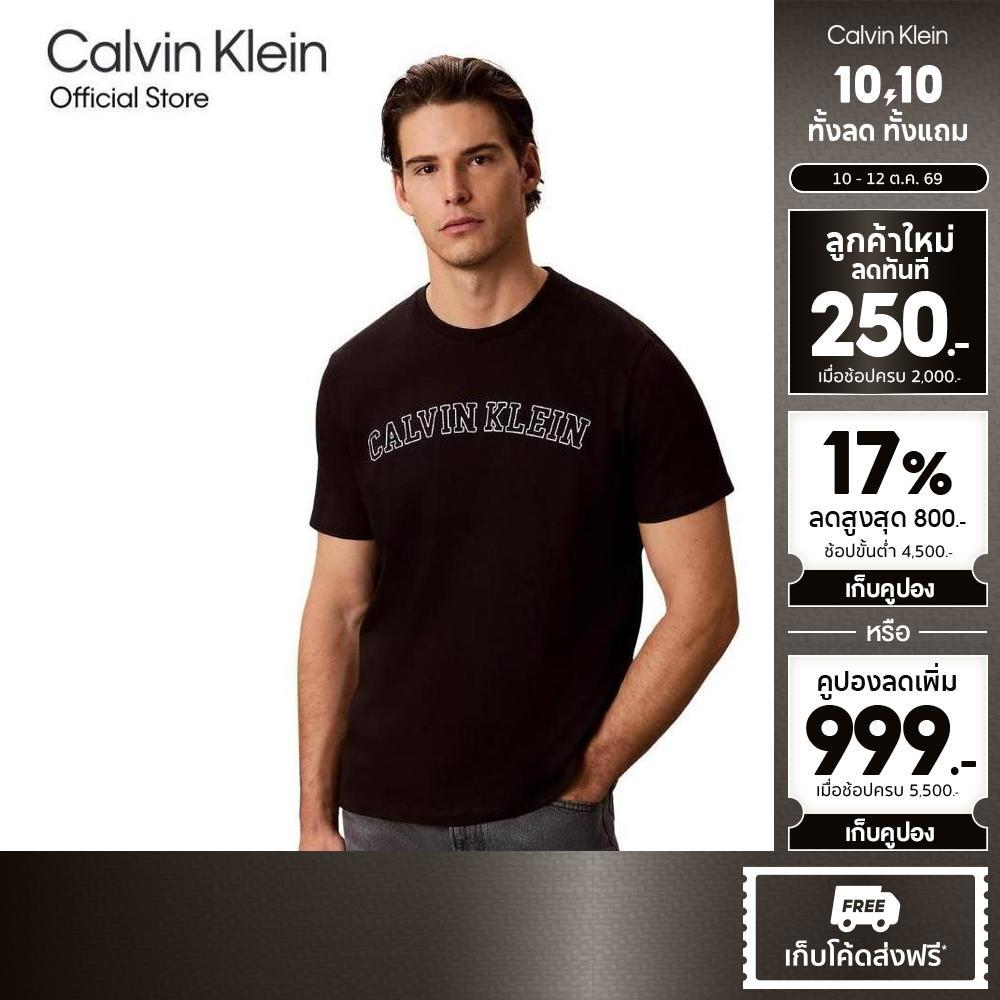 CALVIN KLEIN تيشيرت رجالي Varsity Logo — صورة 2