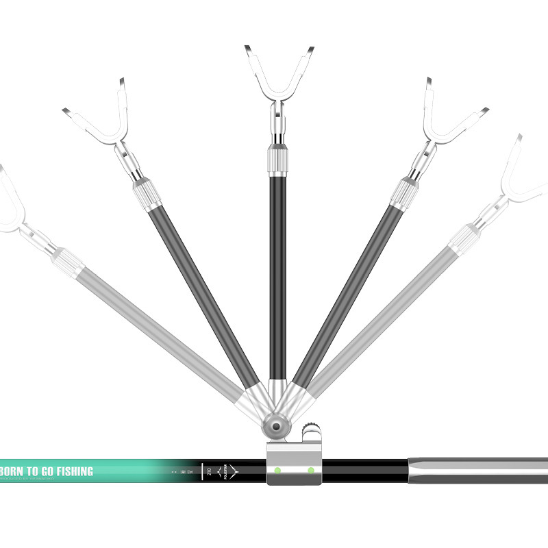 ยี่ห้อ Sieko คาร์บอนคันเบ็ดแบบยาว ก้านยึดหนักแน่นสำหรับการแขวน อุปกรณ์ตกปลารองรับทุกกิจกรรม