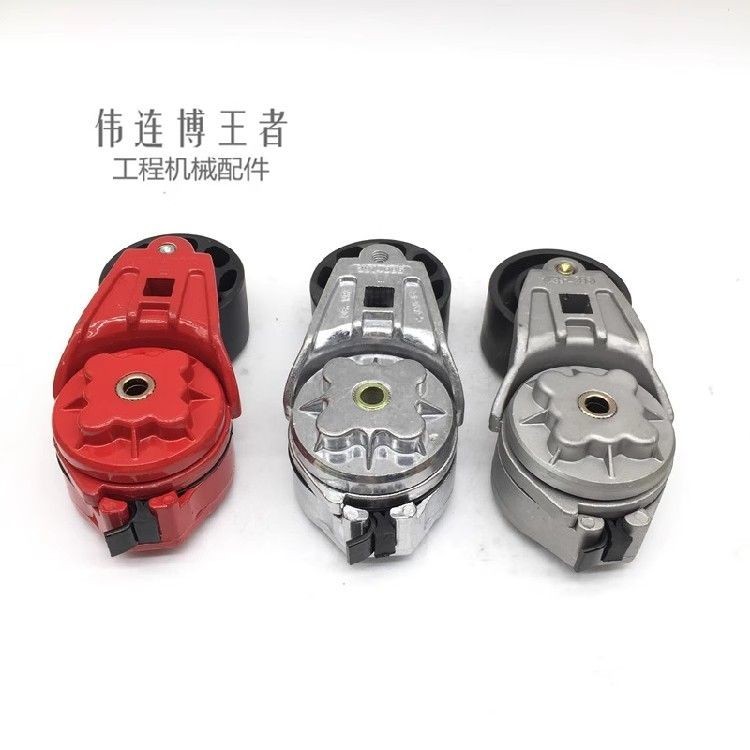 Excavator Parts Cummins 6D102/B5.9 Engine Belt Tensioner Adjuster Belt Pulley Komatsu Hyundai