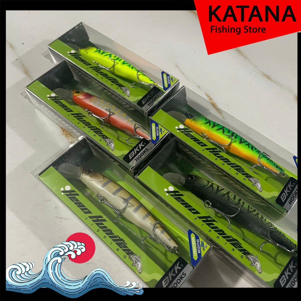 [Katana Fishing] Lure Hero Hunter 85S - น้ํายาออพติมาลสําหรับการตกปลาที่มีประสิทธิภาพ!