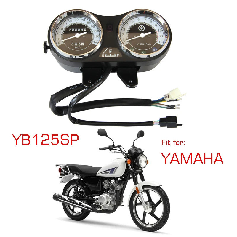 ชิ้นส่วนรถจักรยานยนต์อุปกรณ์เสริม Moto เครื่องมือ Speedometer Tachometer สําหรับ Jianshe Yamaha YMH 