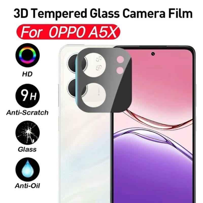 ฟิล์มกระจกเลนส์กล้อง สำหรับ For OPPO A5X ฟิล์มกันรอยกล้องด้านหลัง ฟิล์มกระจกนิรภัยป้องกันเลนส์กล้อง