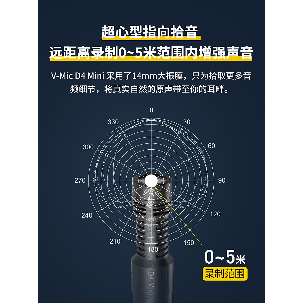 Aitus Deity Deity D4 ไมโครโฟนขนาดเล็กกล้องบันทึกคอนเดนเซอร์ไมโครโฟนคอมพิวเตอร์โทรศัพท์มือถือไมโครโฟน