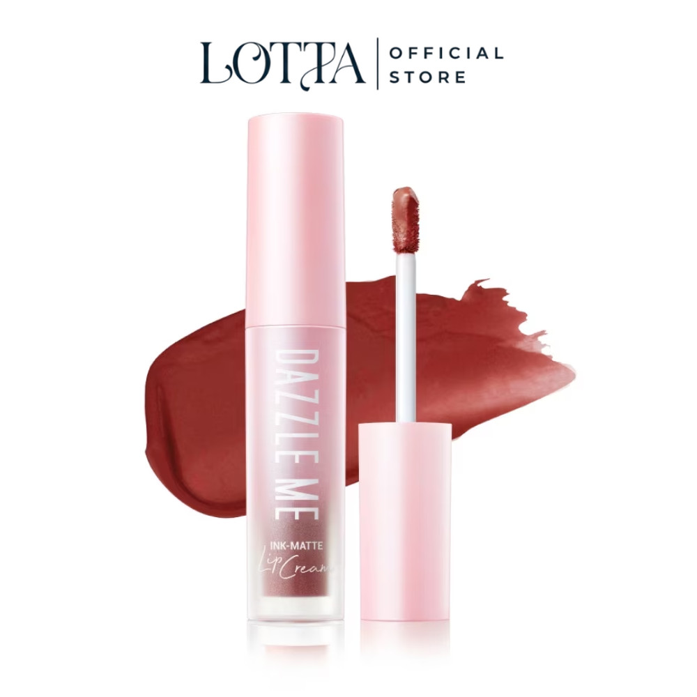 DAZZLE ME Ink-Matte Lip Cream ลิปเนื้อครีมให้ฟินิชแมท
