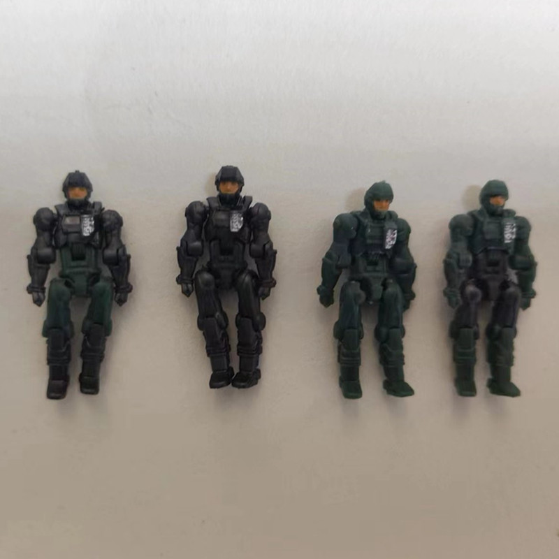 MFT Lost Planet Series Power Uniform Minifigure Bag Earth Army Diaclone Movable Driver Minifigure