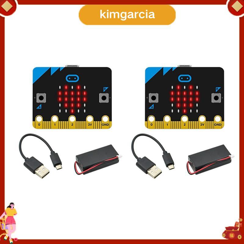 kimgarcia 2X V1.5 Development Board Smart Car Kit/Qtruck/Python Education Microbit หุ่นยนต์ตั้งโปรแก