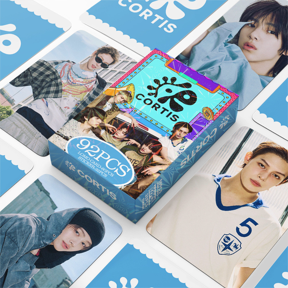 CORTIS Photocard MARTIN 92 ชิ้นการ์ดโฮโลแกรม JAMES สติกเกอร์ SEONGHYEON JUHOON อัลบั้มการ์ดของสะสมของขวัญสําหรับแฟนๆ