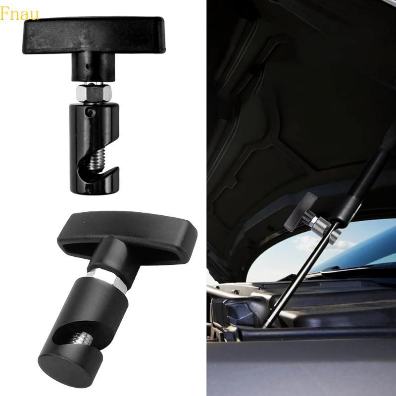 Fnau คลิปทนสภาพอากาศสากลบนยางโลหะรถ Hood Guard Protector ช่วยลดความเสียหายแรงเสียดทานและต้านทาน Weat