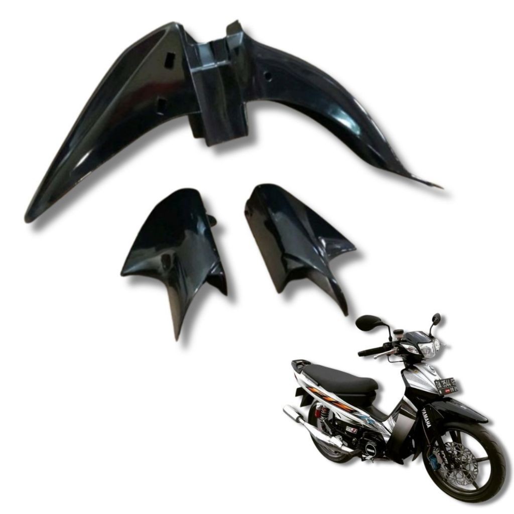 Yamaha fiz R/vega Lama/125z ชุดบังโคลนหน้าขวาและฝาครอบโช้คซ้าย PNP สําหรับ Yamaha F1z R 1