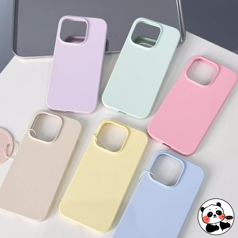 Macaron สี Minimalist เคสโทรศัพท์สําหรับ iQOO 13 12 11 Pro 11s U5 U5e U3 U3x iQOO13 iQOO12 iQOO11 หร
