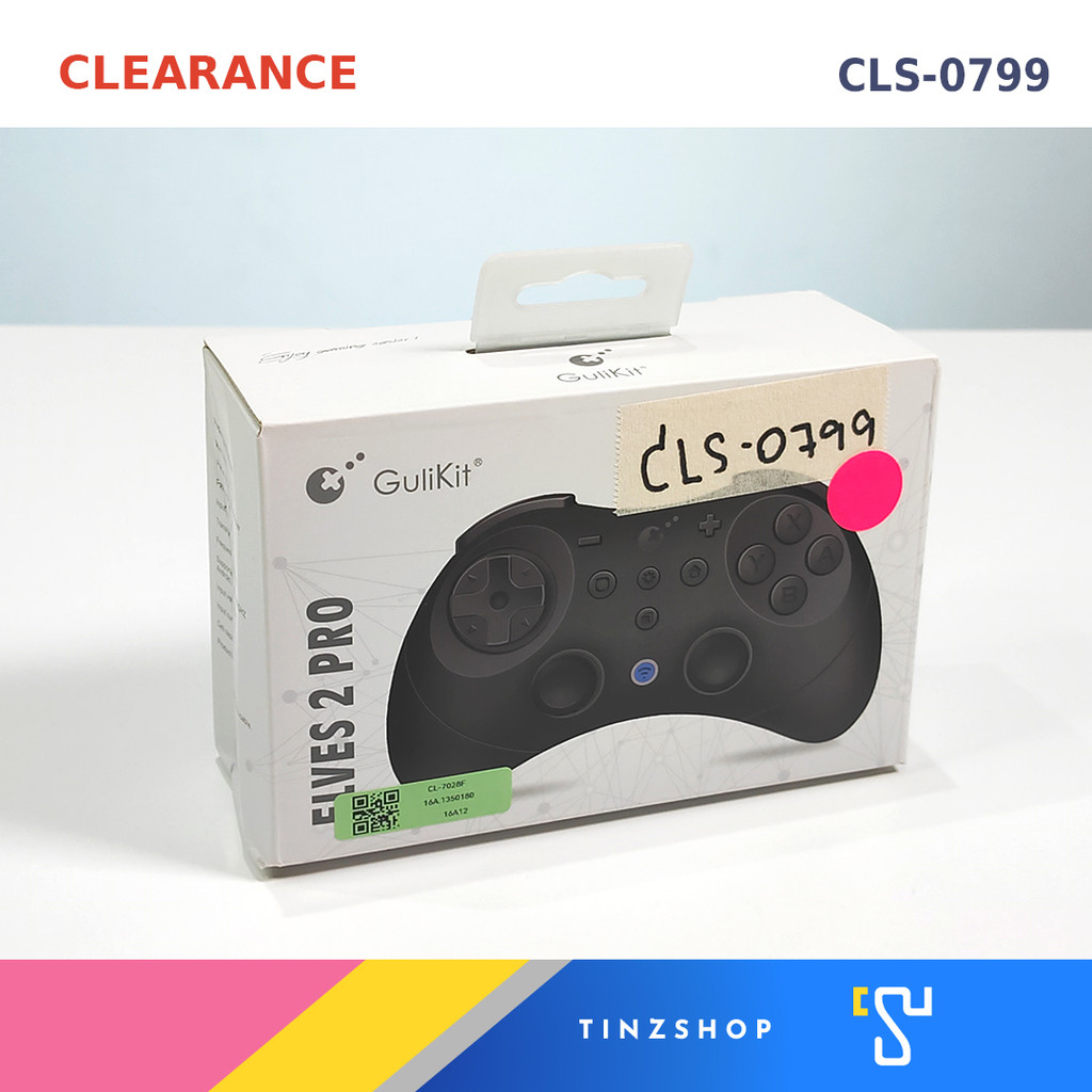 [Clearance] CLS-0799 Gulikit NS 59 Elves 2 Pro Controller Black (สินค้ารีวิว)