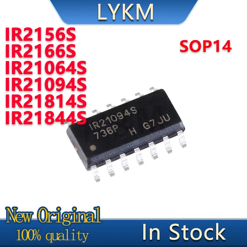 5-10/PCS ใหม่ Original IR2156S IR21064S IR21094S IR21814S IR21844S IR2166S TRPBF SOP14 ในสต็อก S0HT