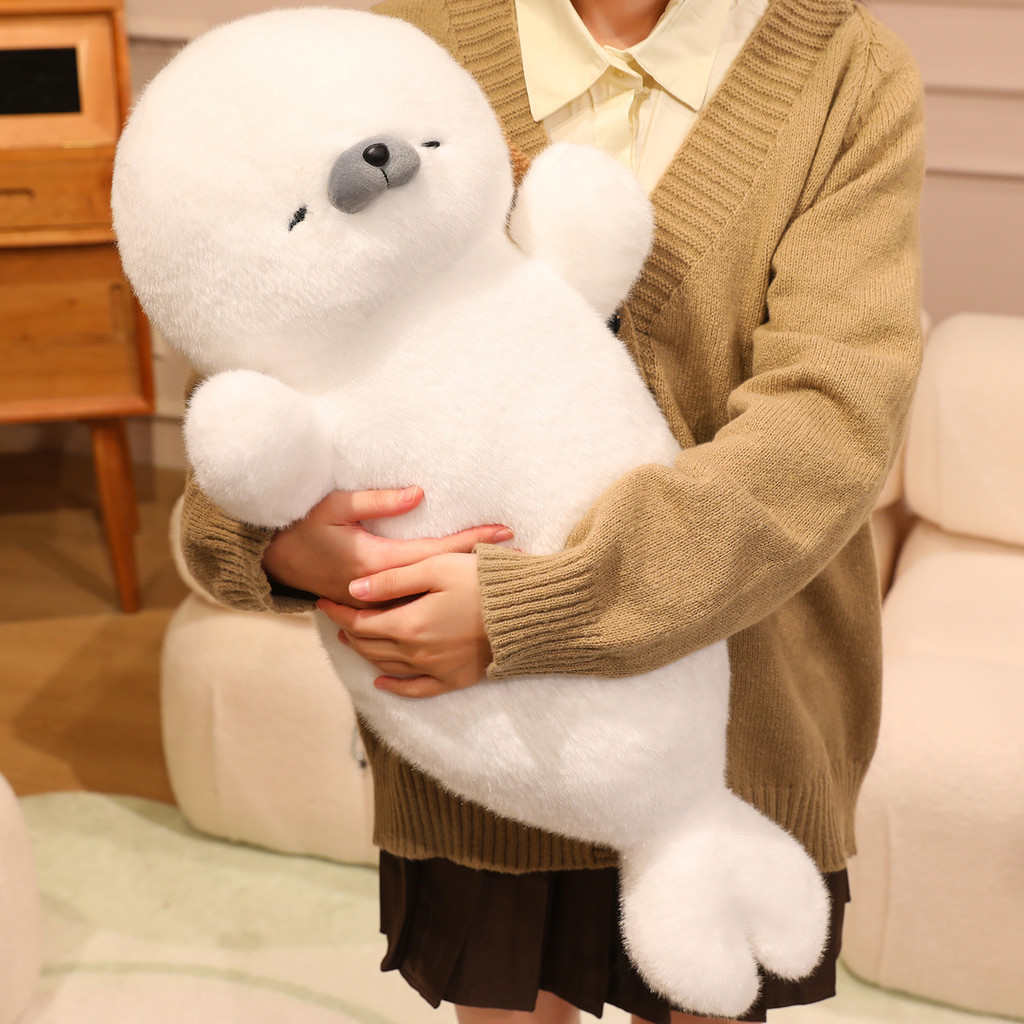 70เซนติเมตรการ์ตูนซีลของเล่นตุ๊กตาตุ๊กตาสัตว์น่ารักนอนตุ๊กตาหมอนเบาะของขวัญวันเกิดเด็ก