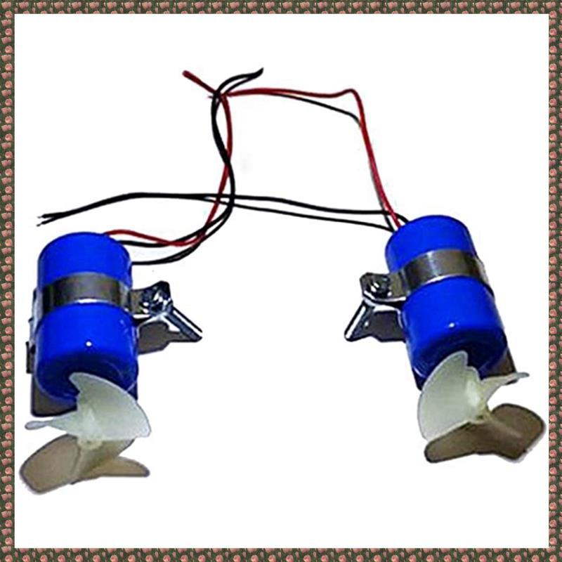 [homegarden1] 1 คู่ RC Jet Boat มอเตอร์ใต้น้ํา Thruster 7.4V 16800RPM CW CCW 3 ใบมีดใบพัดสําหรับ DIY