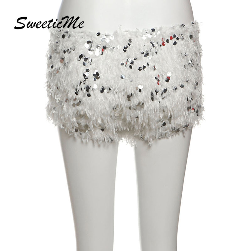 กางเกงขาสั้นเอวต่ำแบบเซ็กซี่สำหรับผู้หญิง SweeticMe ปี 2025 - รูปที่ 6