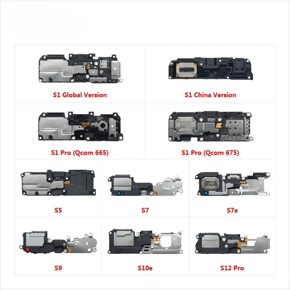 ด้านหลัง Buzzer Ringer โมดูลลําโพงลําโพงลําโพง Flex สําหรับ Vivo S1 Pro S5 S6 S7 S7e S9 S10e S12 Glo