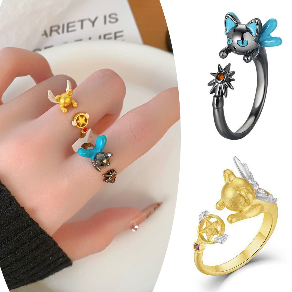 แหวนการ์ตูนน่ารักสำหรับหญิง ออกแบบมาเพื่อความสนุกและความสวยงาม