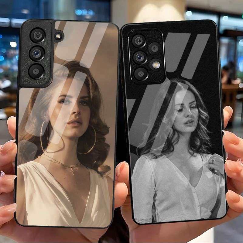 Lana Del Rey 07 แก้วเคสโทรศัพท์สําหรับ Samsung Galaxy S9 Plus S10 S10e S20 FE S20 Plus S21 S22 S23 S